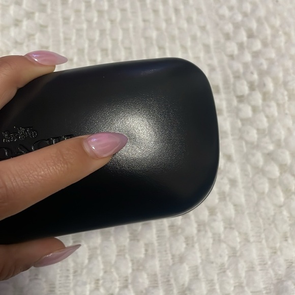 Coach Matte Black Eyewear Case - Picture 13 of 13